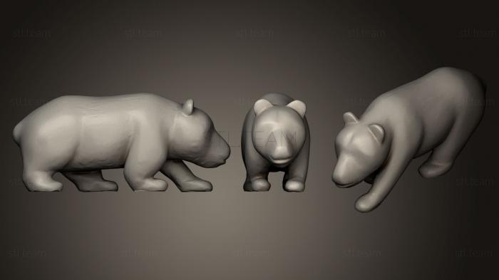 3D model Matryoshka Bear (STL)